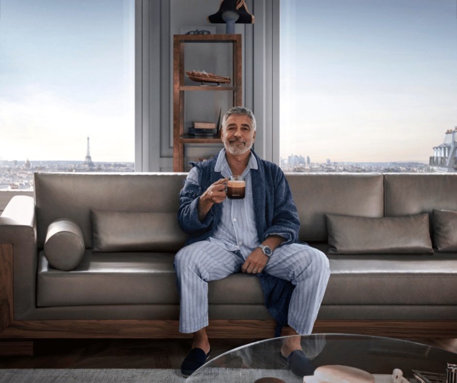 Nespresso Джордж Клуни Реклама